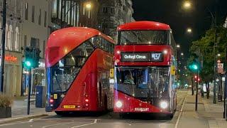 London Buses at Aldwych & Oxford Circus 30/08/24