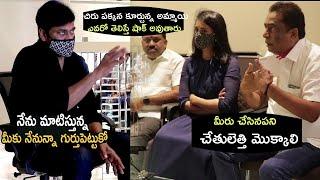 Megastar Chiranjeevi Gave His Words To Chitrapuri Colony Committee People |SarojaMedia