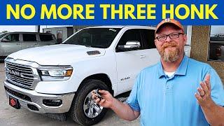 Embarrassingly easy way to stop the three horn honk on Ram trucks