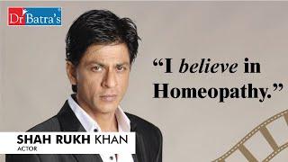 Did you know Shahrukh Khan believes in homeopathy? Dr Batras homeopathy review