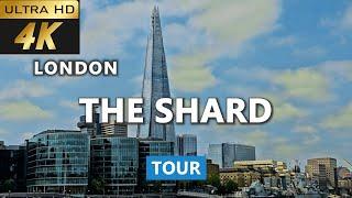 [4k] The Shard Tour | The View from the Shard | The Shard London | London attractions