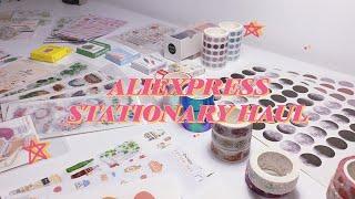  giant aliexpress stationery haul // 2020 journal supplies