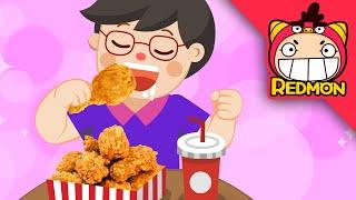 Fried Chicken Song | Food songs | Nursery rhymes | Chimac Korean Fried Chicken | REDMON