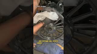 makin mengkilap dg tampilan chrome pada bagian velg #otomotif #mekanik #shortsvideo #tips #tutorial