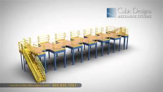 Work Platform and Equipment Platform Animation