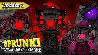 Sprunki Skibidi Toilet Remake Update 6 showcase new bonus polos and all polos horror (invincible)