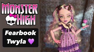 Monster High Fearbook Twyla doll unboxing and review!