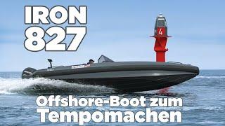 BOOTE TV - IRON 827 - Ein Offshore-Boot zum Tempomachen