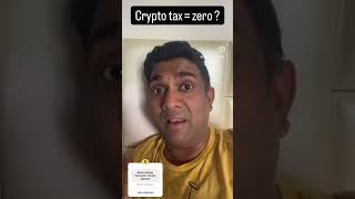 Crypto tax zero ? #shorts #crypto #mukulagrawal #cryptocurrency