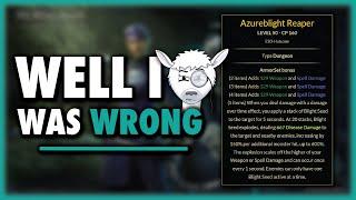 Azureblight is still REALLY good | Players Penalized for DCing Now?