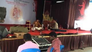 Ashwin Krishnan - Rasikapriya Thyagaraja Aaradhana Chennai - 2015 - Manasa Etulo - Malayamarutham