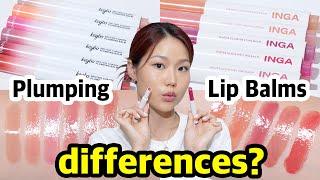 Plumping  Lip Balm ? Texture, application, finish, plumping effect differences | Keybo & Inga