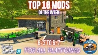 TOP 10 MODS OF THE WEEK - Farming Simulator 22