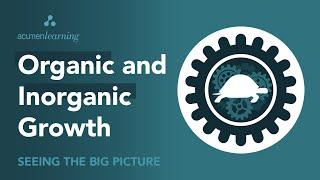 Organic and Inorganic Growth