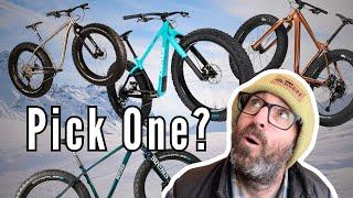 BEST fat bikes you should buy TODAY and why.  My favorites for winter bikepacking and exploring.