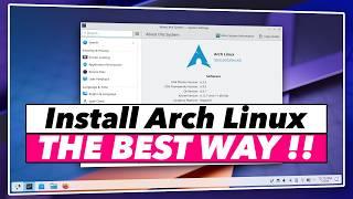 How To Install Arch Linux On Any PC or Laptop (FASTLY) // EASY Arch Linux Installation Guide 2025