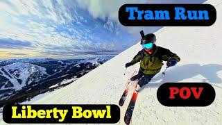 TRAM LAP! Experience a FULL round trip POV Liberty Bowl - Lone Peak - Big Sky Ski Resort in Montana.