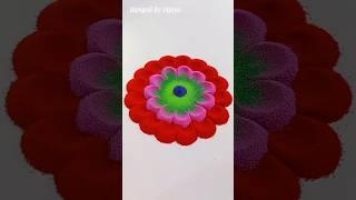 Easy Rangoli Designs #easyrangoli #rangoli