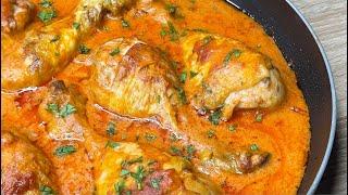 I have never eaten such delicious chicken! A Hungarian chef taught me this recipe!