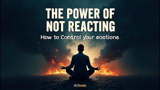 The Power of Not Reacting: How to Control Your Emotions (Audiobook)