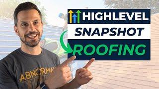 Go High Level Roofing Snapshot w/ AI Appointment Setter ( 2024 Edition)