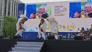 2023 SFF 서울세계도시문화축제 Seoul Friendship Festival 광화문광장 글로벌 퍼포먼스 스테이지 일본 02 탈춤