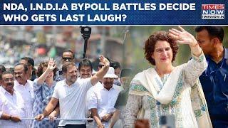 Results 2024: NDA, I.N.D.I.A Bypoll Battles, Priyanka Gandhi's Wayanad Debut Test | Who's Winning?