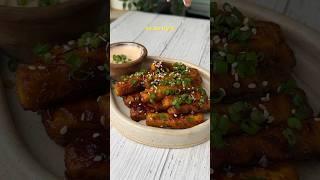 Honey Chilli Paneer Fries  delicious super yummy vegetarian snack / appetiser!