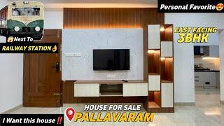 அழகிய வீடு3BHK House for sale in Chennai PallavaramVery Close to GST,StationPersonal Favorite‼️