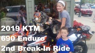 2019 KTM 690 Enduro 2nd Break-In Ride 115 Miles