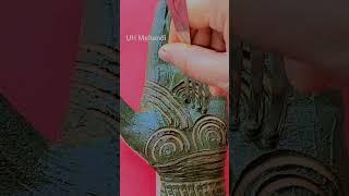 Arabic mehndi designs| Fork easy beautiful mehndi design|| arabic henna mehandi designs #shorts