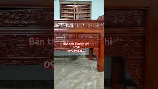 10 mẫu bàn thờ gia tiên đẹp các bác tham khảo #đồthờkinhbắc #thinhhanh #dothocungbanggo