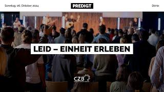 Leid – Einheit erleben | CZB