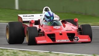 1972 Ferrari 312 B3 "Spazzaneve" F1 Car Driven on Track + On Board!!