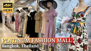 [BANGKOK] Platinum Fashion Mall "The Best Wholesales Fashion Hub of ASEAN"| Thailand [4K HDR]