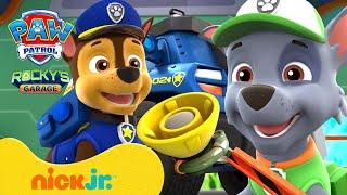 PAW Patrol's Rocky's Garage Compilation w/ Chase! #1 | Nick Jr.