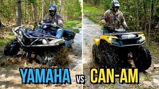 2023 Yamaha Grizzly 700 SE vs Can-Am Outlander XT700 - Old Grizzly Takes on New Outlander!