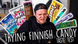 FINNISH CANDY TASTE TEST | Taste Test Tuesday