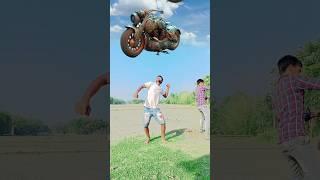 jcb, tractor,hibusa,vs my bike & cycle catching magic video