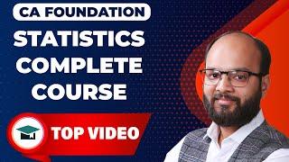 CA Foundation Statistics Complete Course | Statistics Full Course | Free CA Fond Statistics Course