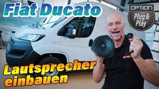 Fiat Ducato | Lautsprecher einbauen | Option Air | ARS24