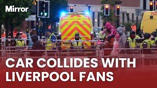 BREAKING: Police respond to incident at Liverpool FC parade after car collision with fans