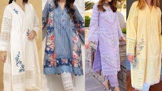 New Summer Chikankari Dress Designs 2023 | Chikankari suit designs | Chikankari Dress Ideas |