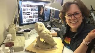 Session 16: Create a Barn Owl Sculpture in Clay