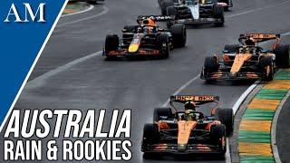 THE RAIN RUINS THE ROOKIES! Australian Grand Prix Review and Reaction