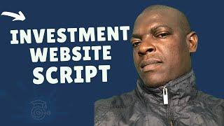 how to create investment website youtube