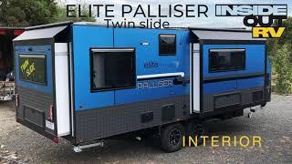 ELITE Palliser twin slide out - interior, by InsideOutRV