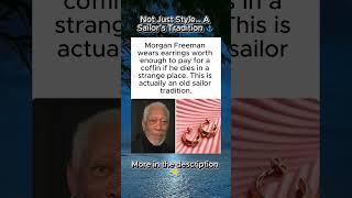 There’s a Powerful Reason Morgan Freeman Wears These Earrings