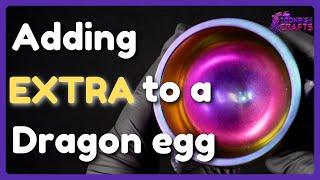 I share a secret inside this AMAZING coloured resin egg