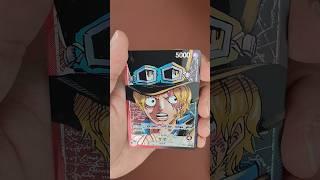 He looks scared  #luffy #onepiece #onepiececards #tcg #shorts